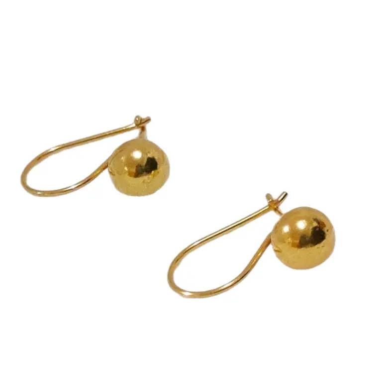 Anting Desi Bulat Emas Muda 1/4 Gram 1/2 Gram 1 Gram