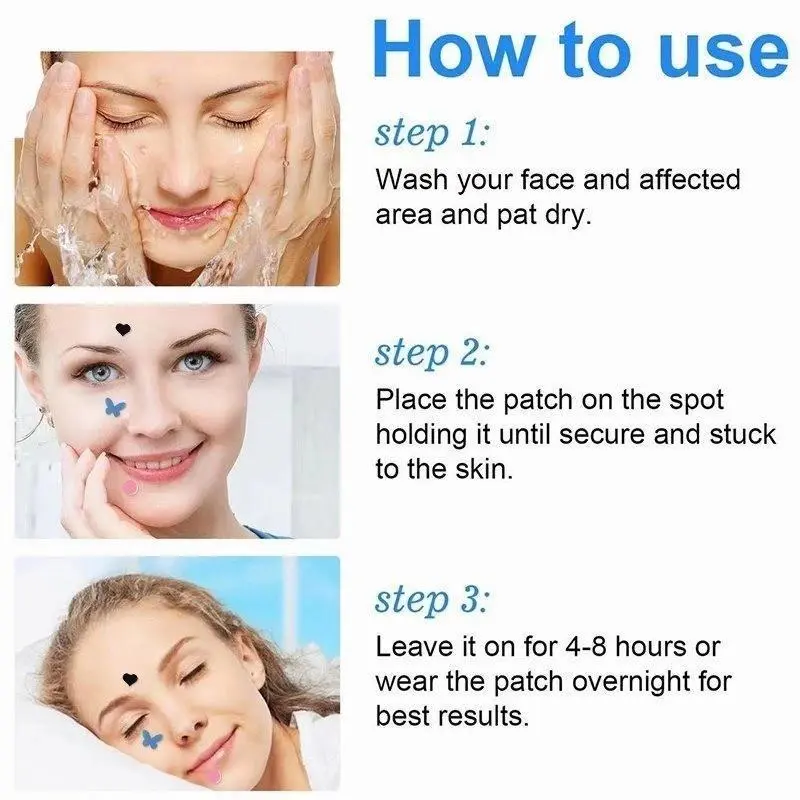 Acne patch lucu Pimple Patch Penghilang Jerawat Acnes Spot Care Plester Jerawat Acne Treatment 36 buah  stiker jerawat Cute Star/Heart Pimple Patch 7