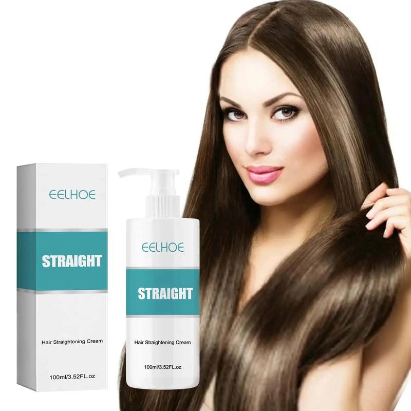 TikTok Shop Hair Straightening Cream Hair Straightening Cream for Improving Dry and Split Ends Nourishing Hair Care Product for Smoothing Natural Hair