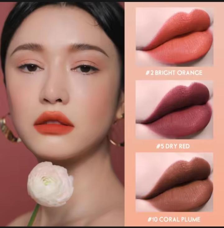 SANIYE Matte Lipstik tahan lama Waterproof Mini Kapsul Murah Lip Matte 12 warna Bibir Wanita 1