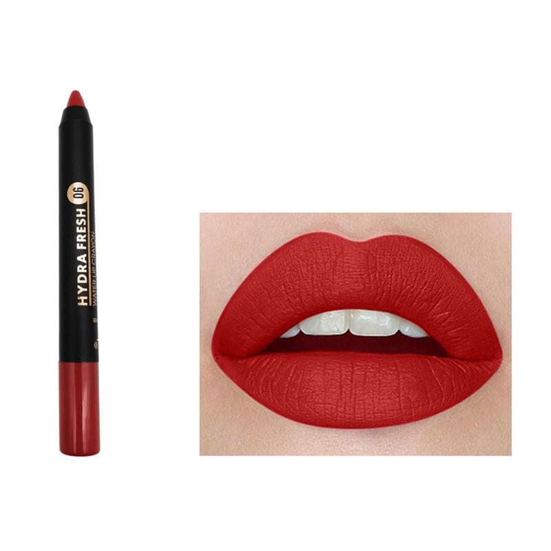 Product Introduction of New Matte Lipstick Makeup Waterproof Cosmetic Long Lasting Beauty Sexy Lipstick 34