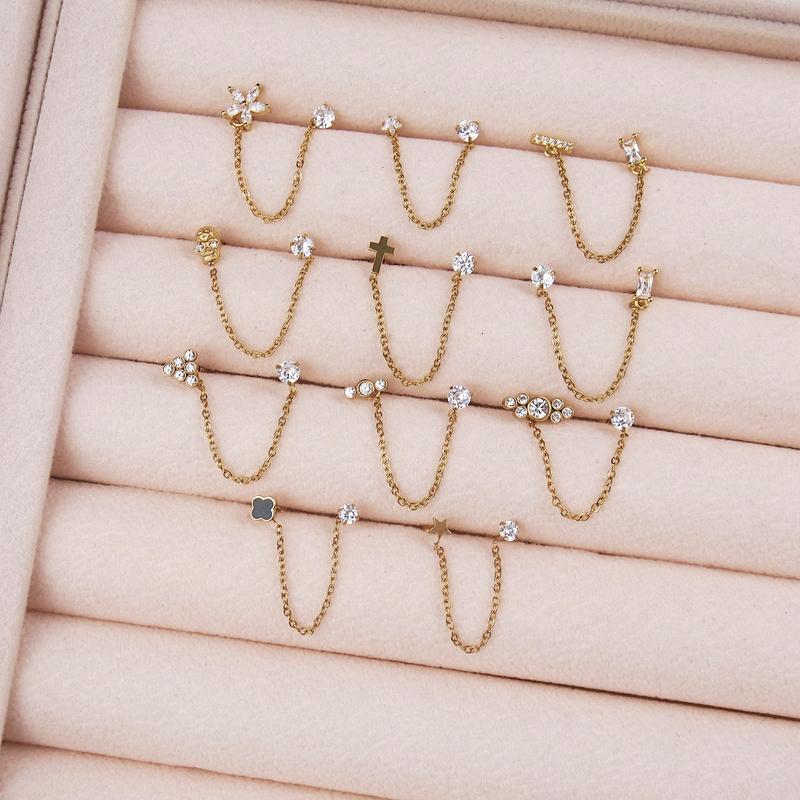 1685 / 1686 -  (HARGA 1 BIJI) ANTING KARAKTER TINDIKAN HELIX TRAGUS 4
