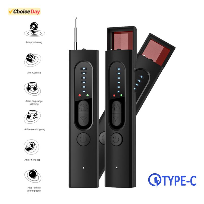 Máy Dò Camera Ẩn Thiết Bị Nghe GPS Xe Hơi Chống Gián Điệp Máy Quét RF Không Dây Tất Cả Các Dấu Hiệu Phát Hiện Tiện Ích Bảo Vệ An Ninh 0