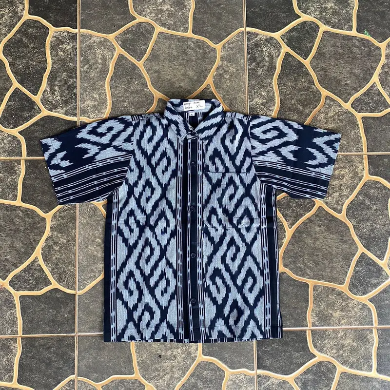 Kemeja anak tenun - kemeja tenun anak - baju tenun anak - baju anak tenun - etnik sumba 4