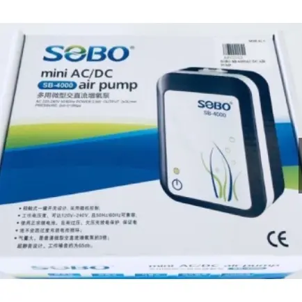 Máy Sủi Oxy Tích Điện 2 Vòi cho bê ca canh Sobo SB-4000 -SB 30000 1
