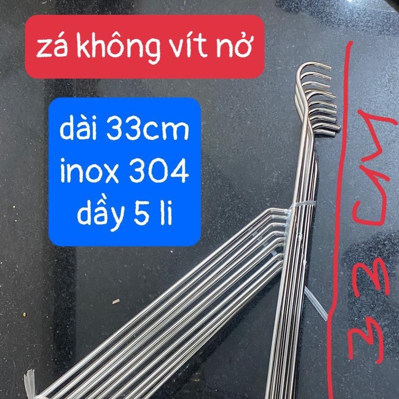 Combo 5 móc treo lồng chim inox 304 không dỉ dầy dặn