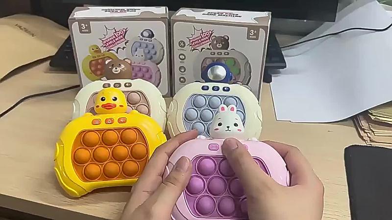Product Introduction of Đồ chơi Pop it, Máy Điện Tử Chơi game Pop it giải trí bấm nút theo đèn nhạc với nhiều level Toy Giảm Stress Xả Stress 0