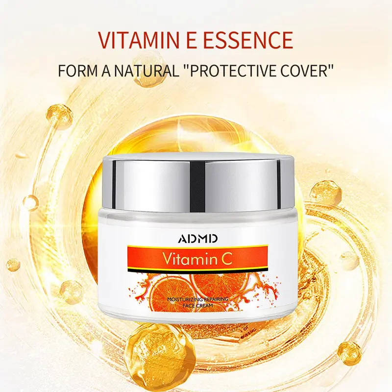 Comfort Vitamin C Moisturizing Skincare Cream, Hydrating Nourishing Face Care Cream, Gentle Face Moisturizer for Soothing Dry Skin, Face Skin Care Vitamins Products for Women & Men 7