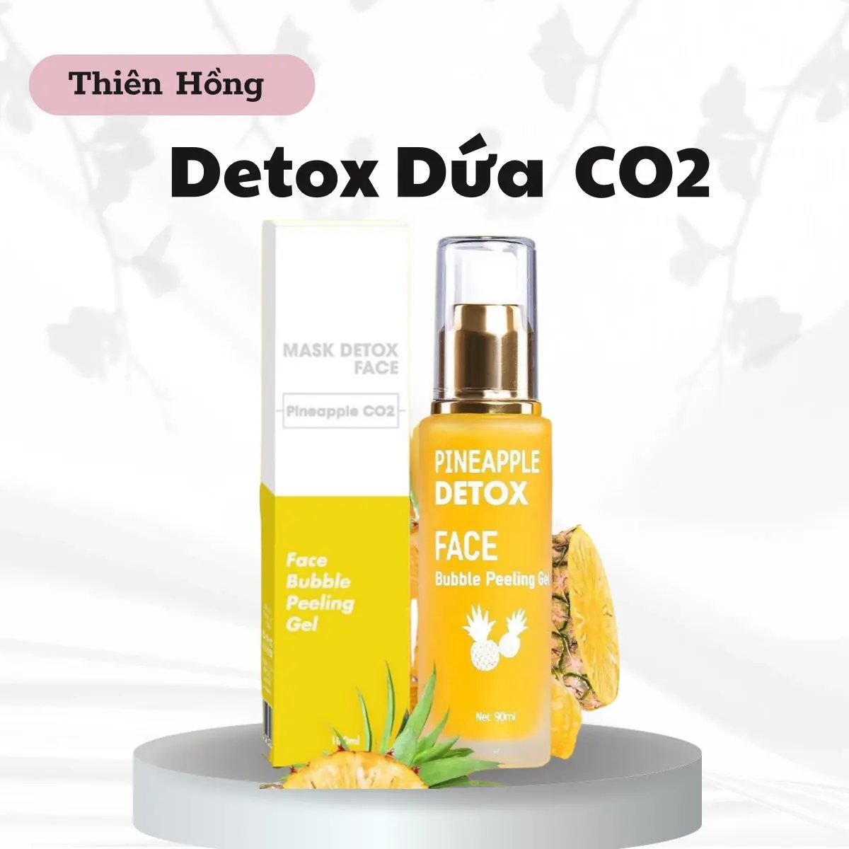 Detox Dứa CO2 Làm Sạch Da Queenie Skin Không chứa cồn