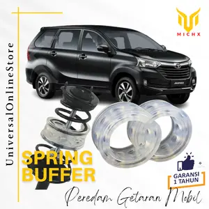 PAKET Spring Buffer Mobil Avanza / Xenia Depan Belakang Air Ban Car Karet