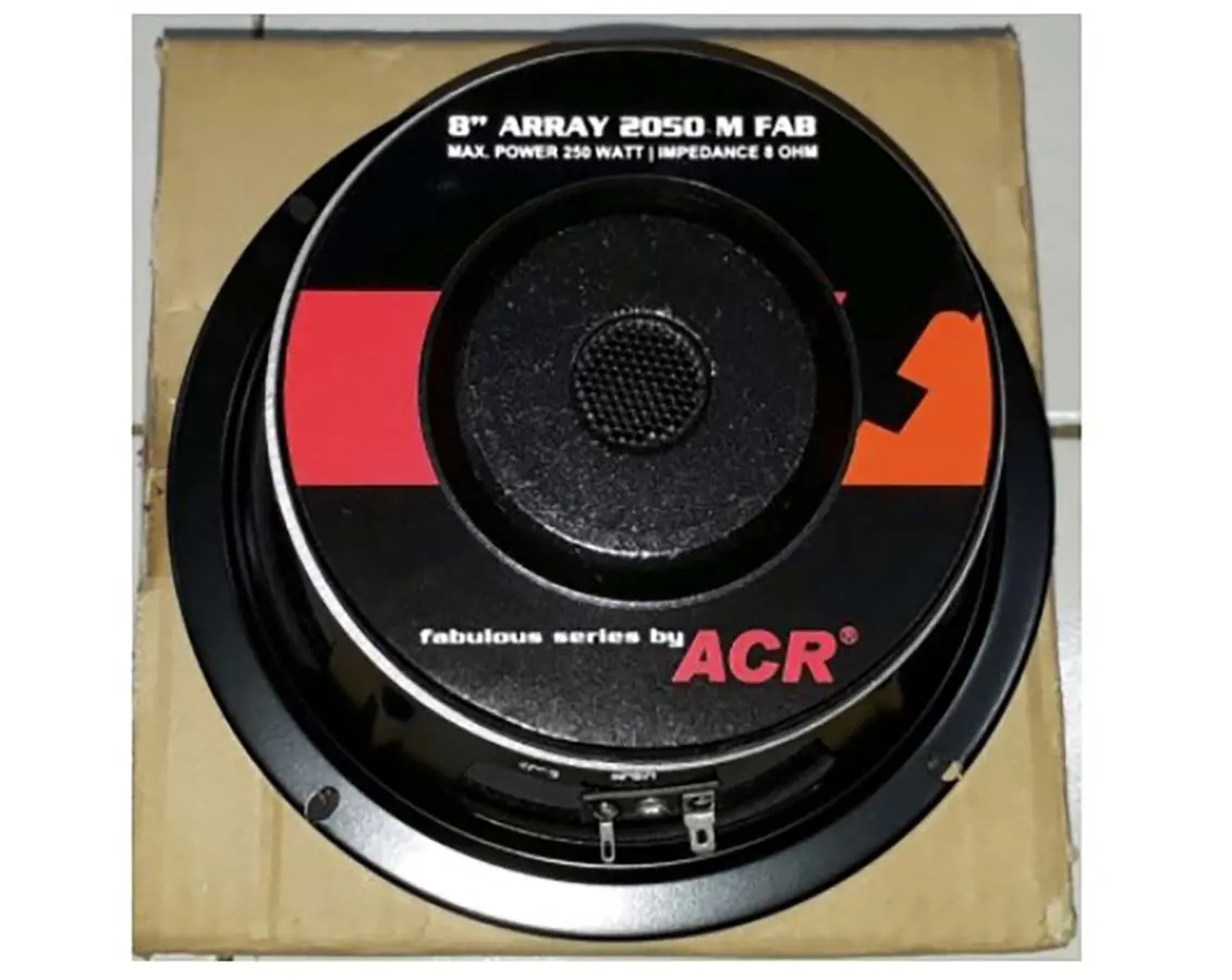 Speaker ACR Fabulous 2050 m Original 8 inch 2050M Component best seler