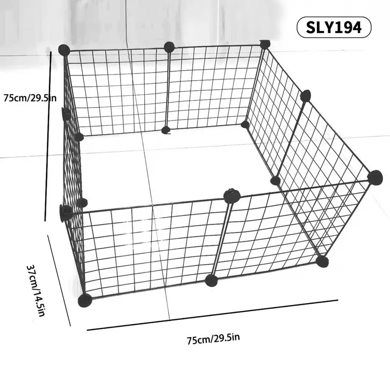 Pet Cage, Multi-layer Pet Fence, Pet Cage for Indoor Use, Pet Training Cage, Pet Supplies for Small Medium Dogs & Cats 6
