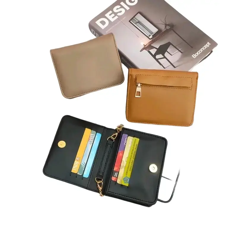 CLR - Dompet wanita / Dompet selempang mini / Dompet kartu / Slim bag Uang