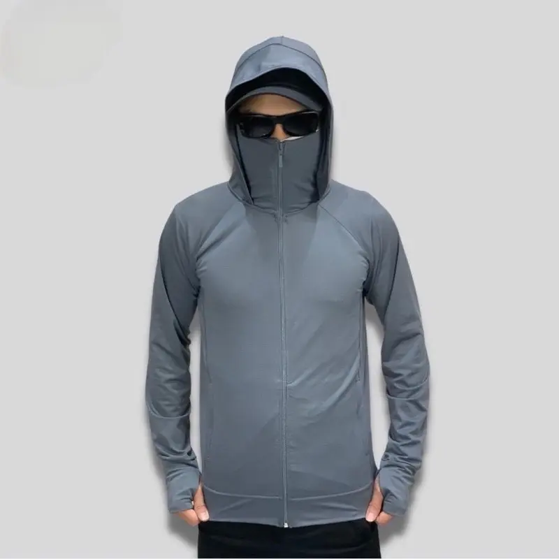 Áo Chống Nắng Nam Thông Hơi 1 LỚP MỎNG NHẸ Thoáng Khí.Kèm 2 Túi Sườn và Túi Trong 3