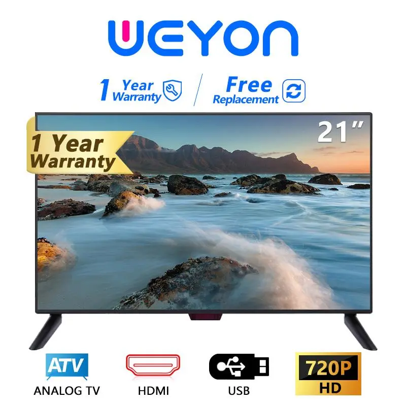 WEYON 21 นิ้ว บางเฉียบ HD โรงงานขายตรง รับประกันหนึ่งปี