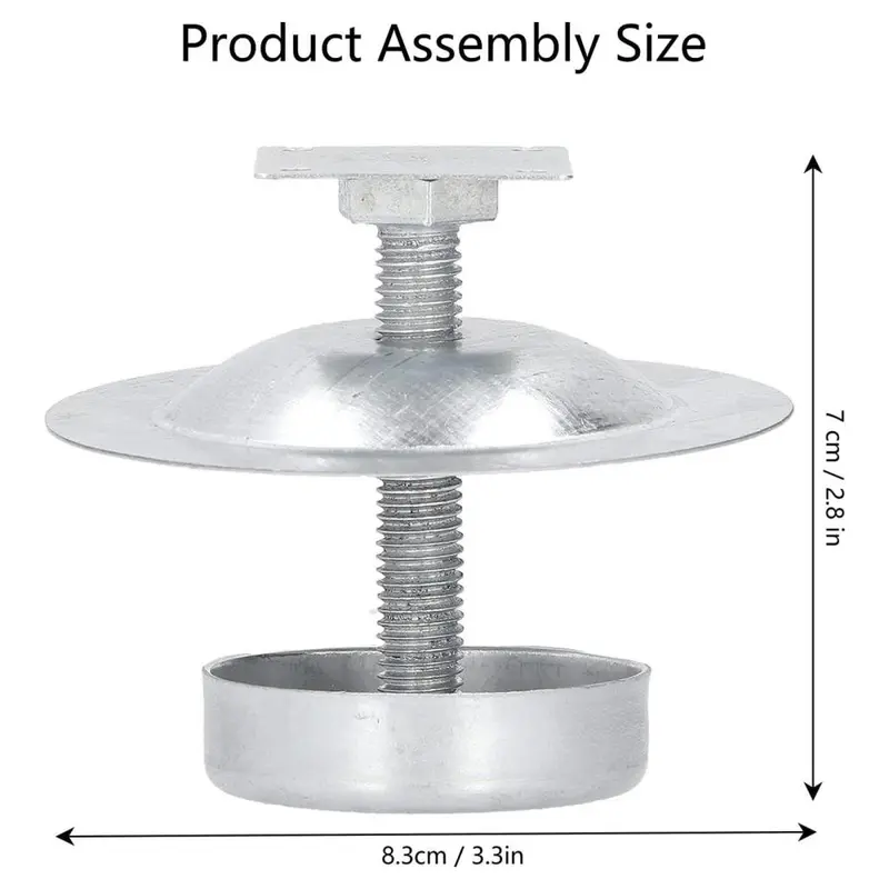 4x Beehive Base Beehive Feet 2.76'' Height Beekeeping Supplies Sturdy Portable Beekeeping Tools Beehive Support for Workshop Outdoor Home 2