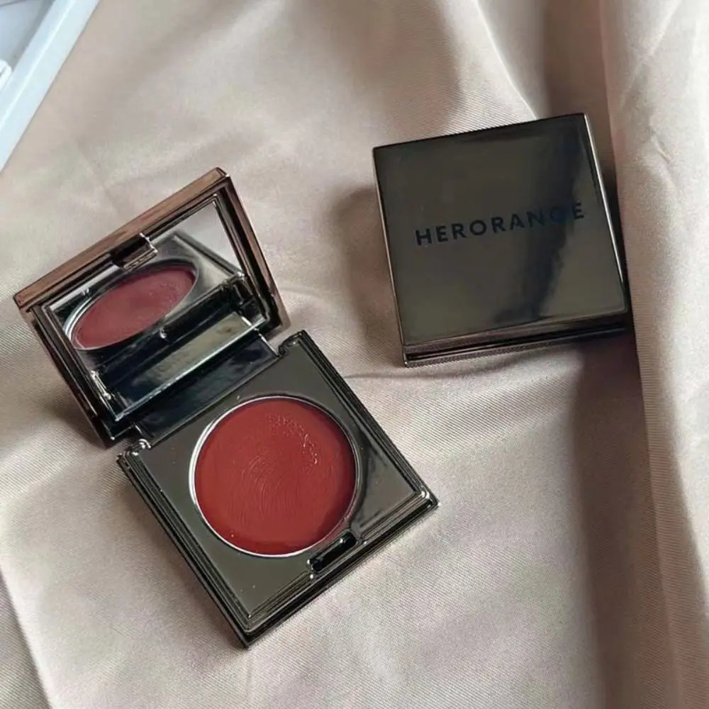 New Sunscreen Monochrome Blush Long-lasting Easy Color Rouge Silky Lip And Cheek Blush Cream Contour Makeup Waterproof Blush Cheek Lip Tinted for Girl Cosmetics