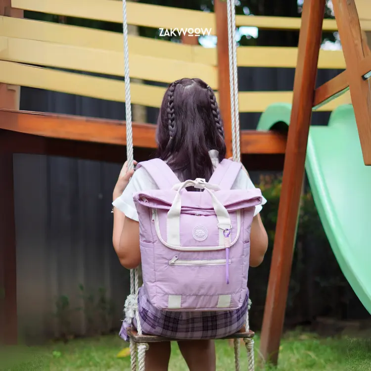 Zakwoowstyle Ruby Backpack FREE GANCI STRAP | Backpack Unisex Multifungsi Bisa di Jinjing 6