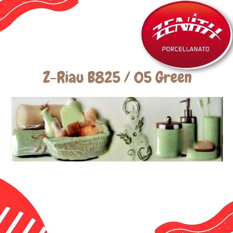 Keramik Dinding List Moulding Ukuran 8x25cm (Z-Riau B825/05) 4