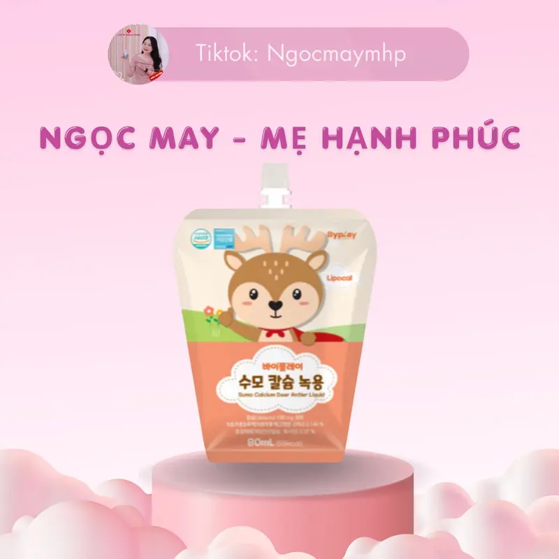 [ Hộp Lẻ ] Canxi Tươi Nhung Hươu Non Sumo - Bổ sung Canxi, Thúc Đẩy Chiều Cao Của Trẻ 0