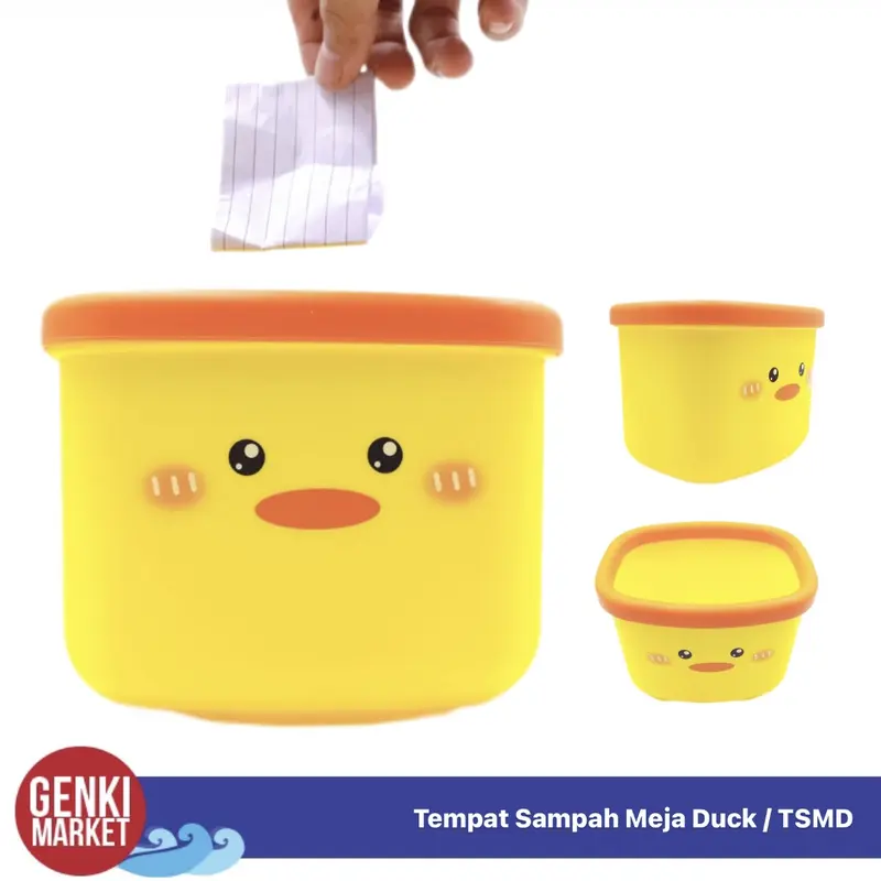 Tempat Sampah Mini Lucu Tempat Sampah Meja Genki Market 6