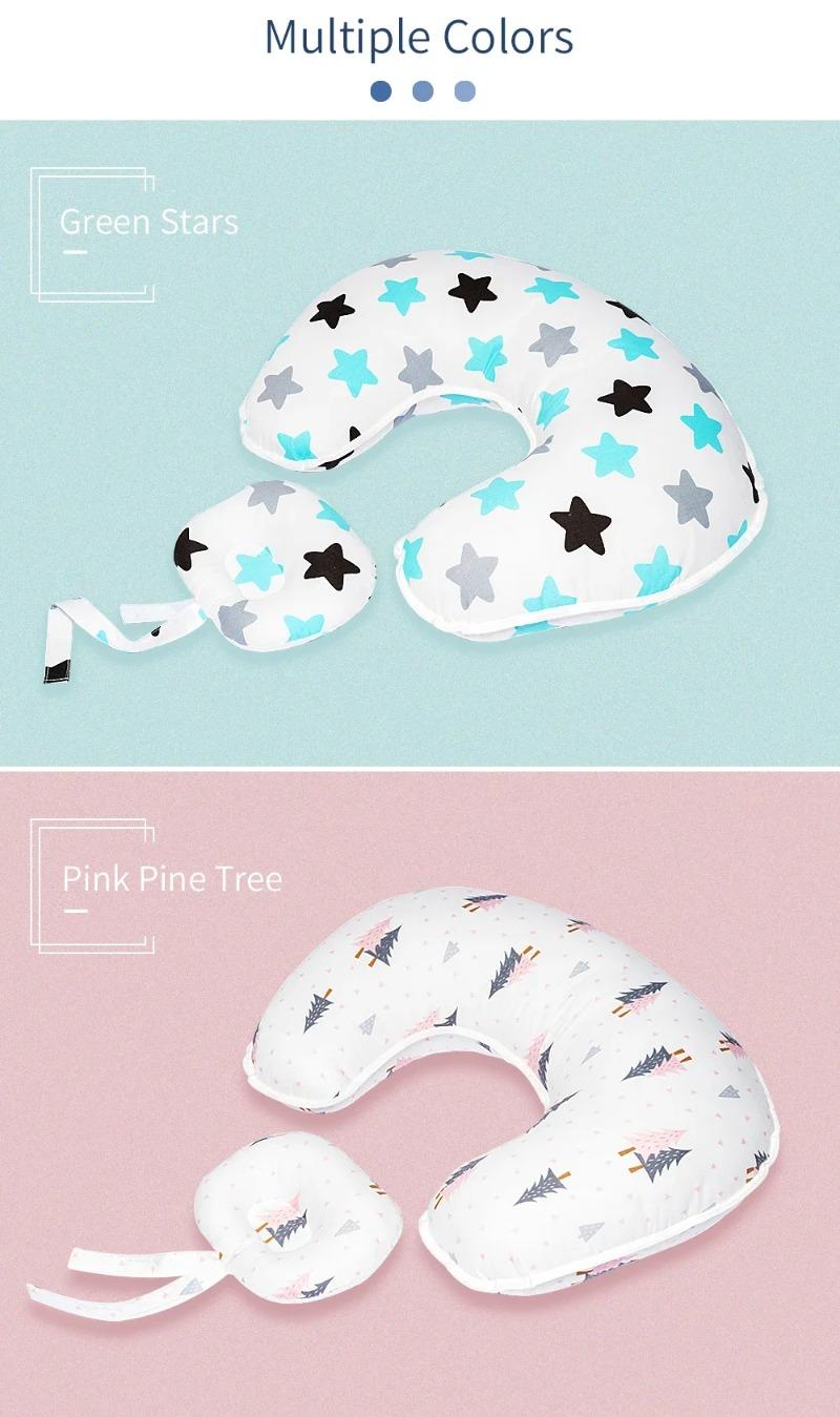 Product Introduction of Insular Breastfeeding Pillow Maternity Nursing pillow U-shaped Breast-Feeding Waist Cushion Newborn Pregnancy Women 2Pcs/Set 11