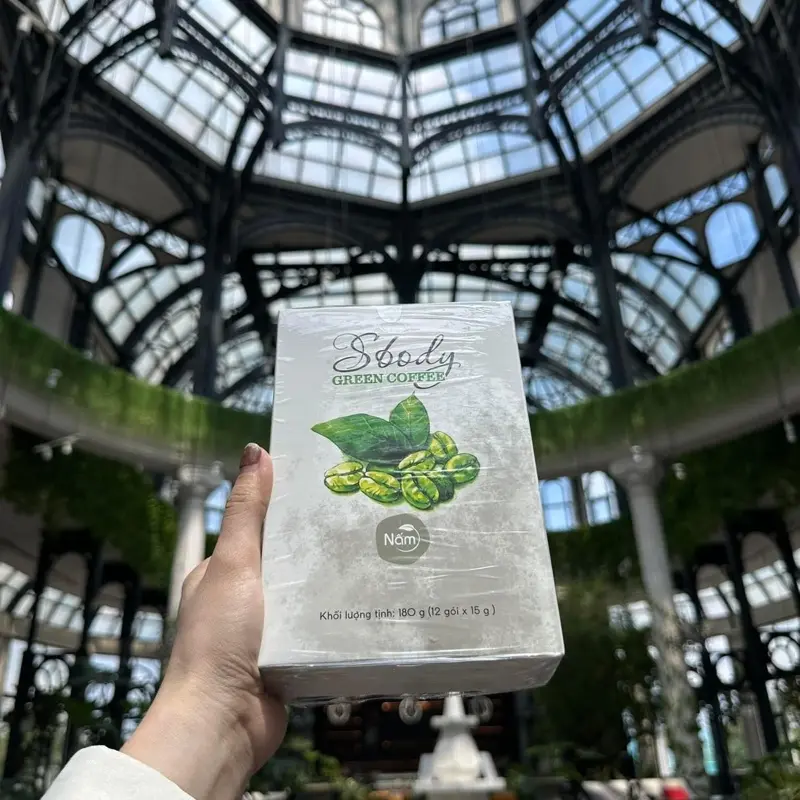 CafeXanh Sbody Hộp 12 Gói