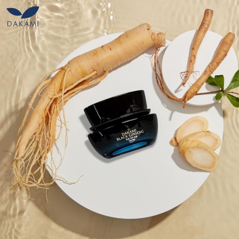 Bộ Kem Dưỡng Da, Hỗ Trợ Mờ Nám Ngày Và Đêm Chiết Xuất Sâm Đen Dakami Black Ginseng (30g), Hỗ Trợ Mờ Thâm, Dưỡng Ẩm, Chăm Sóc Da