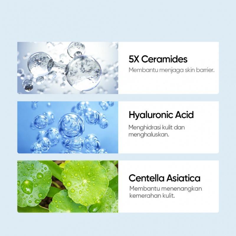【Official Store】5X Ceramide Barrier Moisturizer Gel 80g Moisturizer Cream Pemutih Wajah Day Cream Night Cream Pelemba Hyaluronic Pelembab Melembutkan. 4