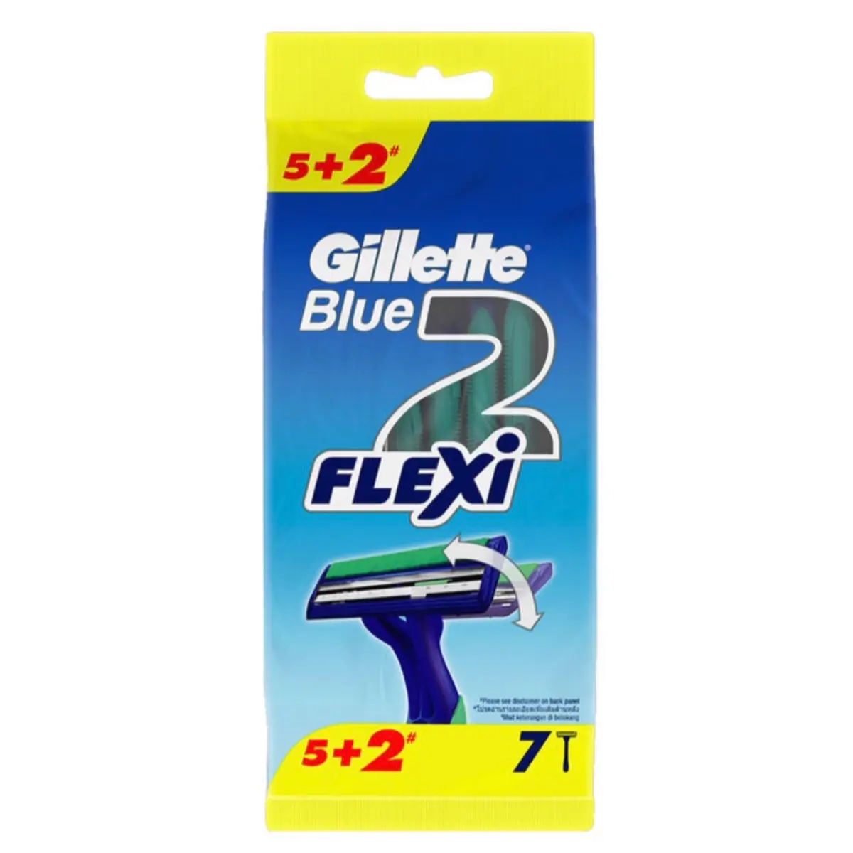 Gillette Dao Cạo Gillette Blue 2 Flexi 7 Cái