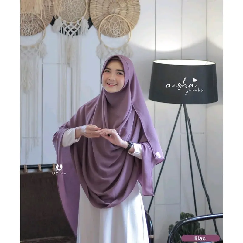 Aisha Instan Uzma Hijab Size Jumbo 0