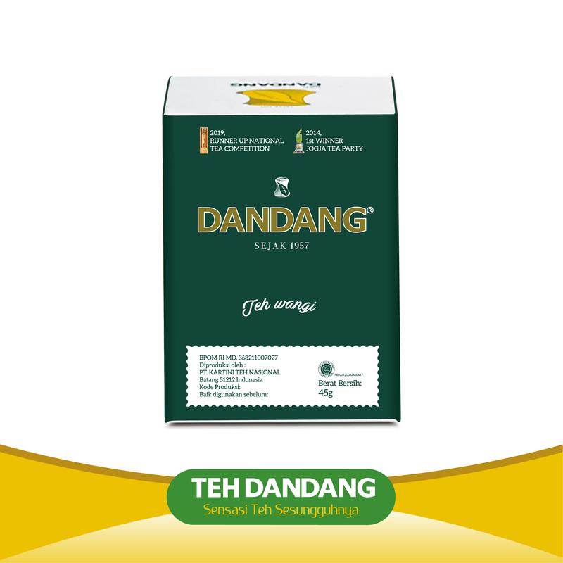 Teh Dandang Selection 45gr - Teh Tubruk - 1 Slop isi 10 Box 45gr 0