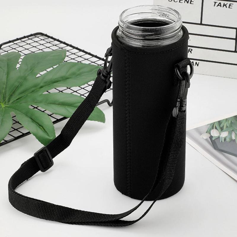 Product Introduction of Pembawa Botol, Hitam, Beg Bertebat, Dengan Pemegang, Penutup Cawan Air Bertebat, Beg Cawan Bertebat Universal 33