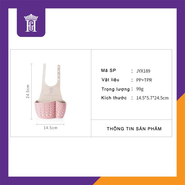 Product Introduction of Giỏ Treo Bồn Rửa Bát Chậu Rửa Chén Cao Cấp - JY189 HGshop (Xanh ngọc) - Vật liệu PP siêu bền, thoát nước nhanh 7