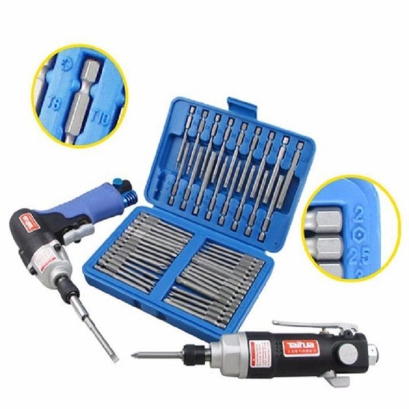 Bộ mũi vặn vít đa năng chuôi lục giác 6.35mm 50 chi tiết - Đầu hoa thị,lục giác,hoa thị lỗ,2 cạnh,4 cạnh,Bộ 50 đầu nối bit mở rộng