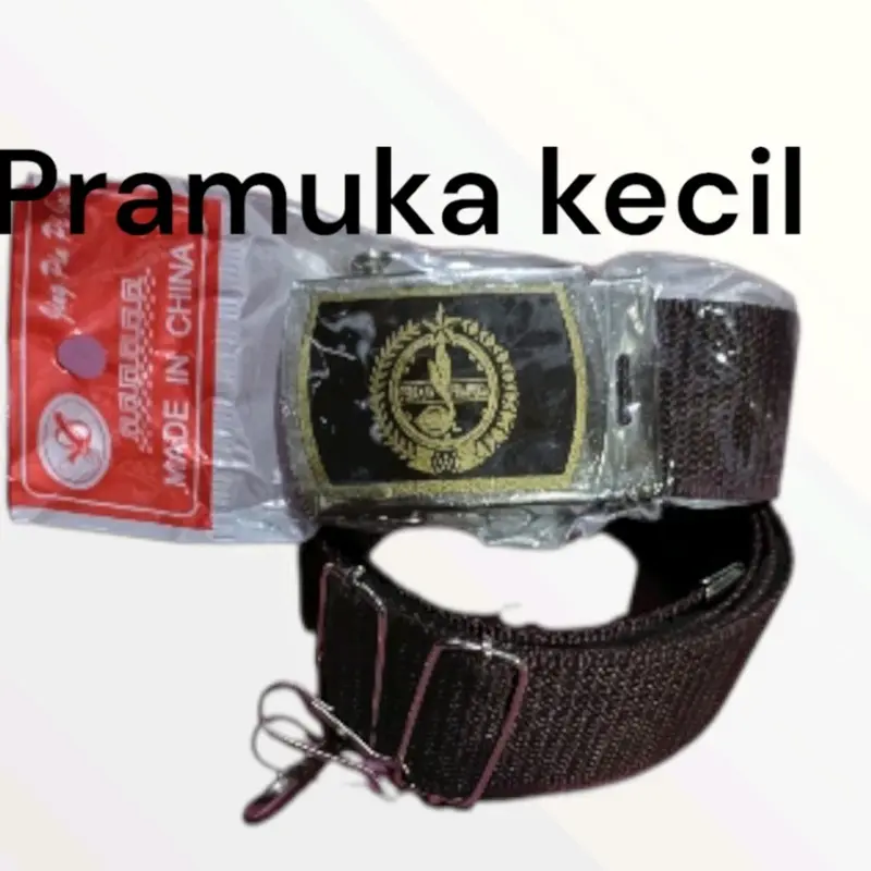 SABUK/ GESPER Ikat Pinggang Sekolah SD/SMP/SMA/Pramuka Osis dan Pramuka 4