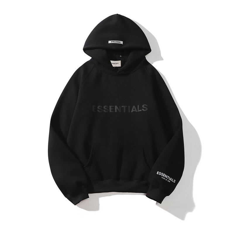 เสื้อสเวตเตอร์ Essentials สายคู่ เสื้อฮู้ด สำหรับผู้ชาย หมอก - TikTok ...
