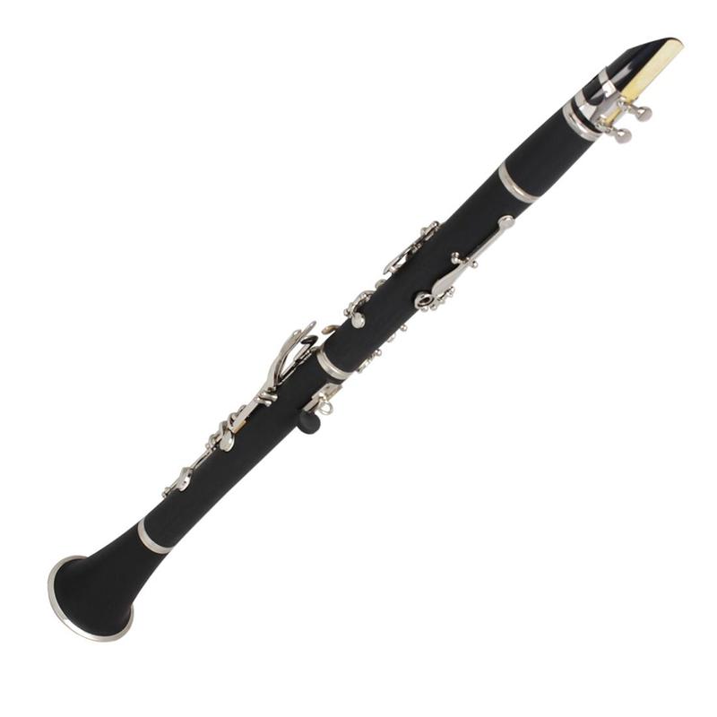 17 Key B Flat Clarinet, 1 Set Black & Silver Clarinet with Accessories, Woodwind Instrument for Beginners & Students, Musical Instruments & Accessories 4