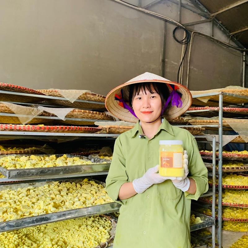  TINH BỘT NGHỆ ĐỎ BA MẸ CON NHÀ NGỌC HŨ 500gr Đồ Uống Gia Vị Food Chua 