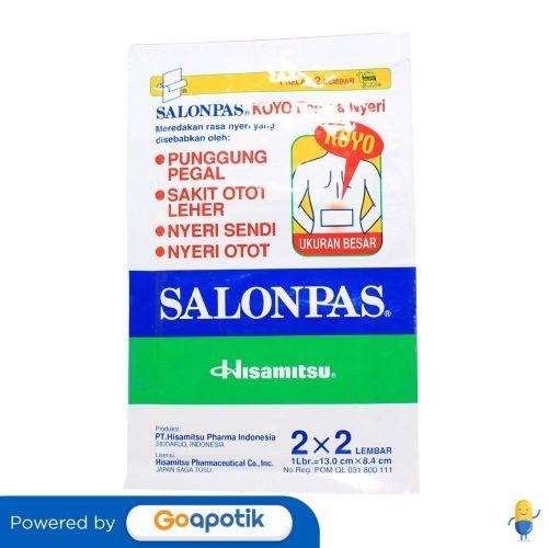 Gambar SALONPAS KOYO SACHET ISI 2 X 2 PCS dari Apotek Potenza Jakarta by GoApotik Kota Administrasi Jakarta Selatan Tokopedia