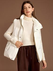 90% Down Midweight Down Vest with 600 Fill Power, Light and Warm, Migration Resistance, YOZY Premium Women's Down Vest