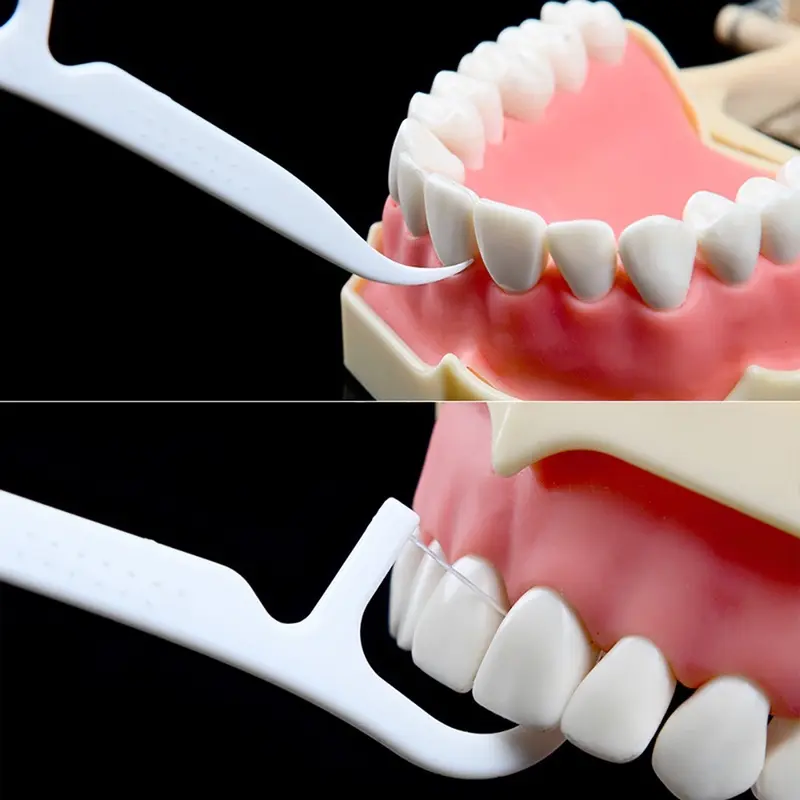 Hộp 50 cây tăm chỉ nha khoa vệ sinh giúp răng sạch sẽ- Tăm nha khoa xỉa răng 2