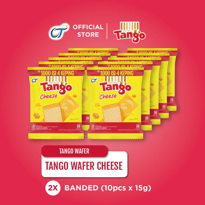 Gambar Tango Wafer Rasa Keju [2 Renceng x 15 Gram]  – Wafer Cheese Enak Murah Viral, Renyah & Creamy, Jajanan Favorit Keluarga untuk Ngemil Harian, Snack Anak Auto Nagih dari OT-Store_NEW Kota Administrasi Jakarta Barat Tokopedia