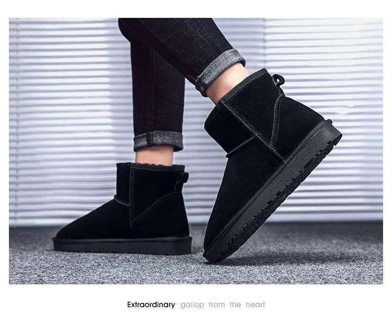 Product Introduction of 20212024 winter New men snow boots women high top sneakers fashion casual shoes fur cotton warm comfortable light couple shoes 35-472024 43