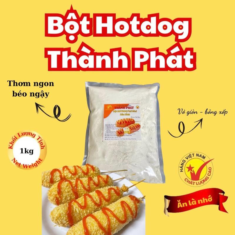 Bột HotDog xúc xích phô mai