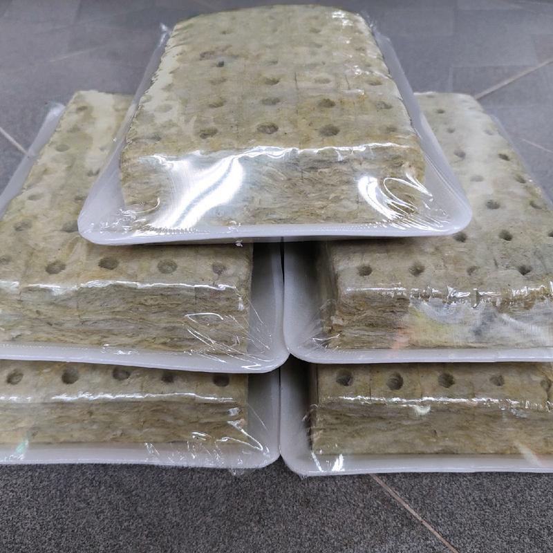 Giá thể rockwool ươm cây 5 vỉ/ 200 viên (25*25*50) 0