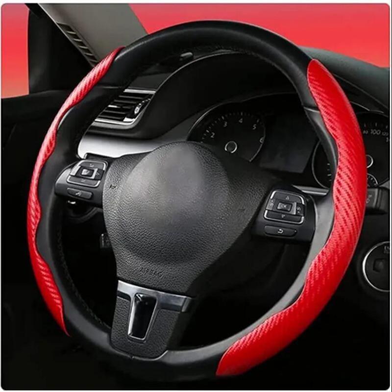 Product Introduction of Car Steering Wheel Cover, 1 Count Universal Anti-Slip Breathable Car Steering Wheel Protector, Durable & Decorative Accessories for Car 8