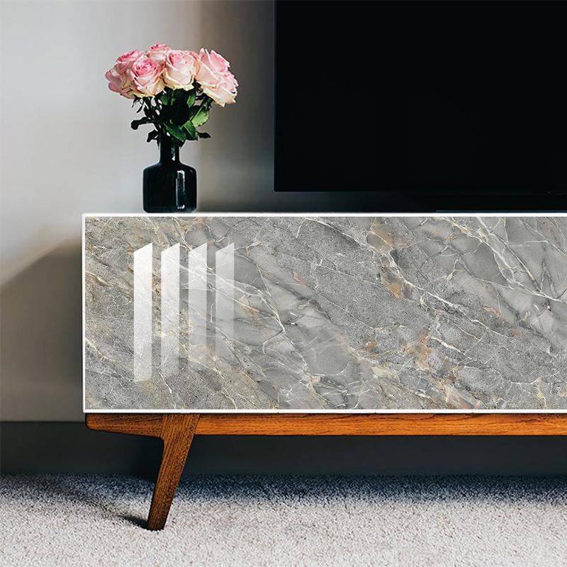Marble Pattern Self-adhesive Wall Sticker, 10pcs/set Removable Wall Tiles Sticker, Wall Decal, Wall Decor for Home Kitchen Bathroom, Adhesive Stickers, Decoration Items, Sticker Decorations 8