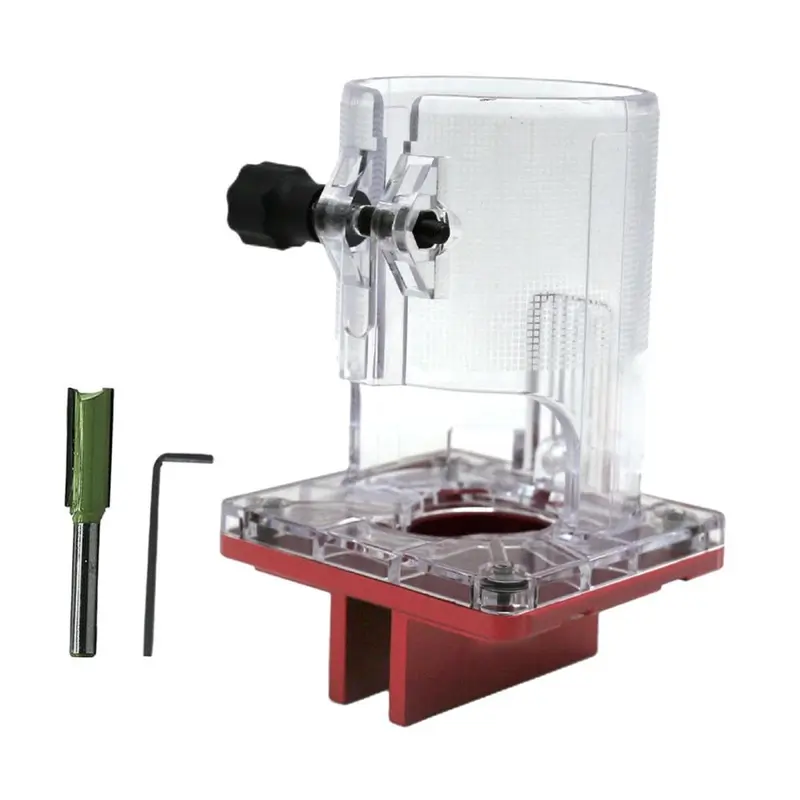 Đầu Nối Bộ Định Tuyến Cầm Tay 2 Trong 1, Định Vị Cắt Gỗ Và Chèn, Dễ Dàng Lắp Đặt 7