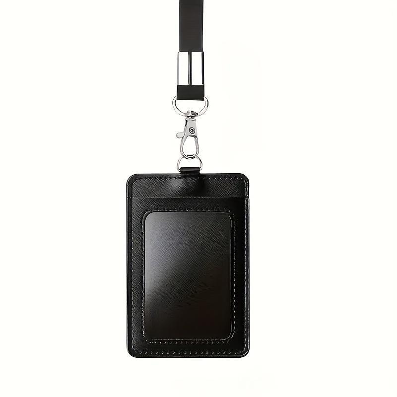 Product Introduction of Identification Badge Holder & Lanyard Set, 1 Count Identification Credit Card Badge Holder with Lanyard, Office Stationery & Supplies for Dormitory Bank Workplace Hospital 0
